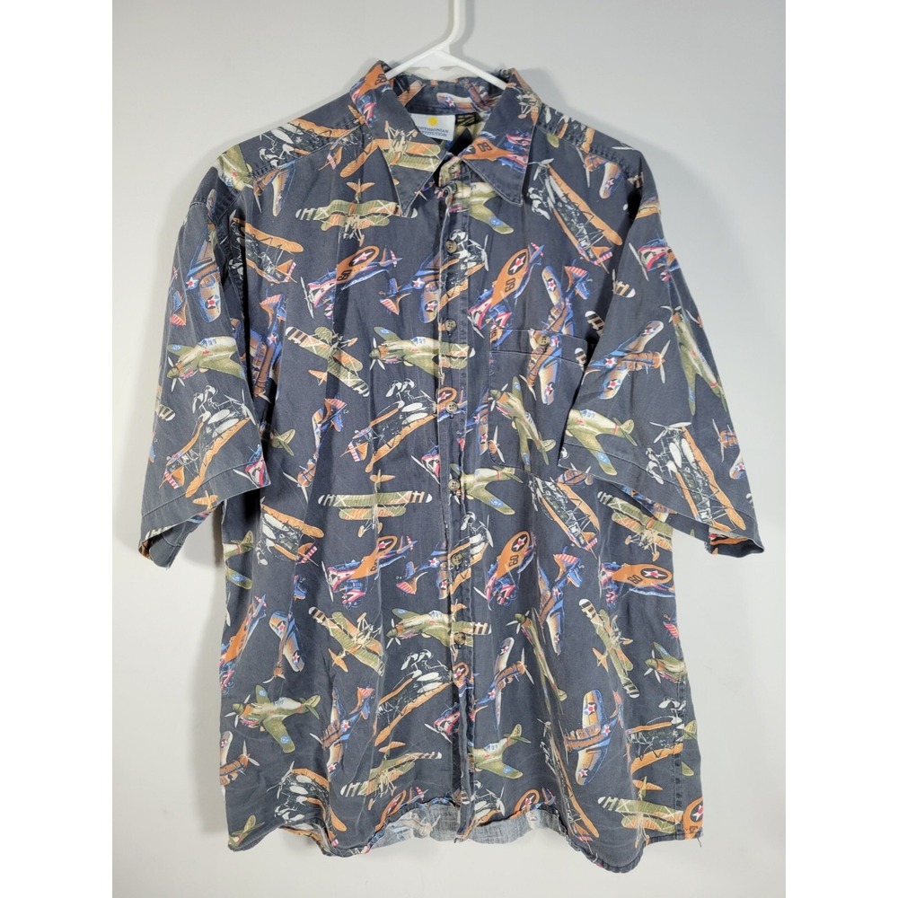 Military Airplanes Smithsonian Institution  Mens Size L Shirt